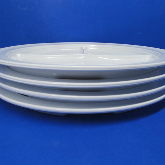 Proton Melamine Divided Plates 10  Bundle of 4 - Picture 5 of 7